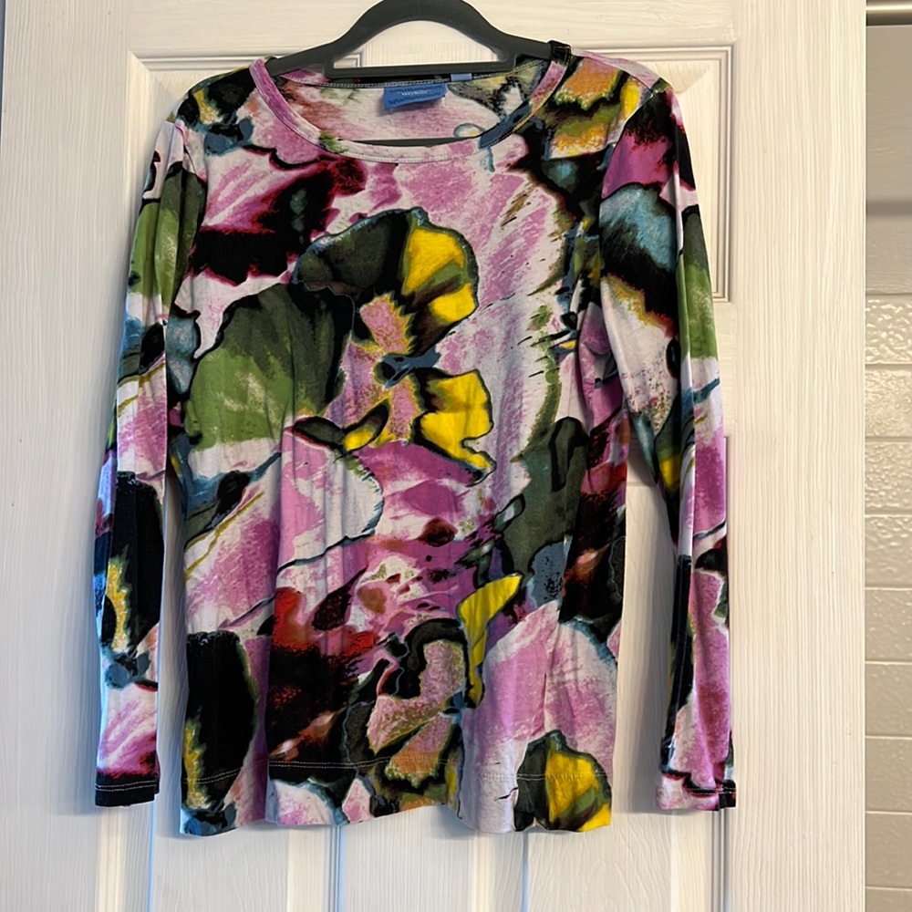 Watercolor long sleeved tee